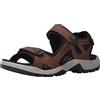 ECCO Ecco Offroad, Sandali Uomo, Espresso Cocoa Brown Black, 44 EU