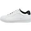 bugatti 324-AMU01, Stringata Uomo, Bianco/Blu Scuro, 44 EU