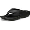 Crocs - Ciabatte infradito unisex per adulti, infradito Recovery, nero, 9 Women/7 Men