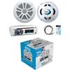 BOSS AUDIO SYSTEMS KIT marino BOSS AUDIO SYSTEMS MCK508WB.6 bluetooth usb mare impermeabile
