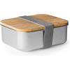 Lunch box acciaio e bamboo Taila personalizzate o neutre