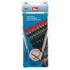 Prym - Ferri circolari da maglia, in ottone, argento, 7 mm