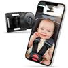 BEEPER BABEECAM 1 Telecamera per auto con o senza schermo da 4,3, rosa o nero (Babeecam 0)