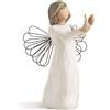 WILLOW TREE Figurina Statuina Angelo della Speranza 13cm Resina