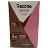 Rexona - Crema deostick da donna, confezione da 6 pezzi