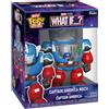 Funko Gadget - Marvel: Funko Pop! Bitty Bots - Captain America Mech With Cap - Funko