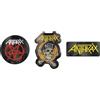 Erik Gadget - Anthrax: Erik (Set Di 5 Toppe) - Erik