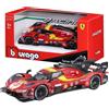 Bburago Gadget - Bburago: Ferrari 499 P 24H Lmh Hypercar 2025 (No51) 1:43 Wb - Bburago