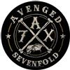AVENGED SEVENFOLD Back Patch Toppa Gigante A7X OFFICIAL MERCHANDISE