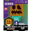 Paladone Gadget - Minecraft: Paladone - Zombie Jack O Lantern Icon Light (Lampada) - Pala