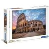 Clementoni Gadget - Clementoni: Puzzle 3000 Pz - High Quality Collection - Coliseum Sunrise