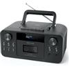 Muse Audio & Hi-Fi Nuovo - Muse: Portable Bluetooth Dab+ Radio Cd And Cassette Record