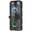 Universo CASSA BLUETOOTH MICROFONO RADIO FM USB BT ALTOPARLANTE LUCE LED RGB TELECOMANDO