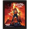 Pyramid Gadget - Stranger Things: Pyramid - Hellfire Tribute - Framed 25X20 Cm (3D Lenti
