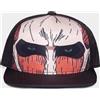 Difuzed Gadget - Attack On Titan: Men'S Snapback Cap Black (Cappellino) - Difuzed