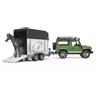Bruder Gadget - Bruder: 2592 - Land Rover Defender Station Wagon C/Rim.Trasp. C/1 Caval