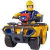 Simba Toys Gadget - Sam Il Pompiere: Simba Toys - Quad Mercury Con Personaggio Sam - Simba