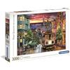 Clementoni Gadget - Clementoni: Puzzle 3000 Pz - High Quality Collection - San Francisco -