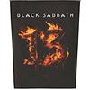 BLACK SABBATH Back Patch Toppa Gigante 13 OFFICIAL MERCHANDISE