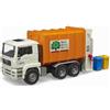 Bruder Gadget - Bruder: 2772 - Man Tga Trasporto Rifiuti Arancione - Bruder