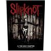 SLIPKNOT Back Patch Toppa Gigante Gray Chapter OFFICIAL MERCHANDISE