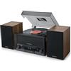 Muse Audio & Hi-Fi Nuovo - Muse: Retro Micro System Cd With Turntable Radio And Bluet