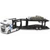Bburago Gadget - Bburago: Bisarca Iveco S-Way Con Rimorchio Con Auto 1:43 - Bburago