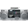 Muse Audio & Hi-Fi Nuovo - Muse: M-380 GBS Ghettoblaster With Fm Cd Cassette Usb Sd 8