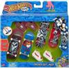 Mattel Gadget - 1 Articolo Casuale - Hot Wheels: Mattel - Skate - Confezione 4 Skateboa