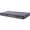 INTELLINET Rete - Switch Gigabit Ethernet 16 Porte Poe+ Web Managed Con 2 Porte Sfp