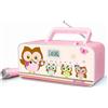 Muse Audio & Hi-Fi Nuovo - Muse: M-29KP Portable Sing-A-Long Radio Cd/Mp3 Player Pink