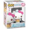 Funko Gadget - Hello Kitty: Funko Pop! - Hello Kitty (Ice Cream) (Vinyl Figure 99) - F
