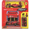 Bburago Gadget - Bburago: Ferrari Pit Stop Ferrari Sf-24 #16 Leclerc - Bburago
