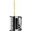 MUSIC Christmas Ornament Decorazioni per Albero di Natale Accordion Fisarmonica