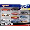 Mattel Gadget - Mattel: Hot Wheels - Confezione 10 Veicoli - Mattel