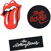Erik Gadget - Rolling Stones (The): Erik (Set Di 3 Toppe) - Erik