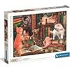 Clementoni Gadget - Clementoni: Puzzle 1000 Pz - Curious Whiskers - Clementoni