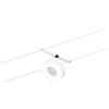 Paulmann 94478 Sistema a cavo LED Circle faretto singolo 400 lm incl. 1x5 W Bianco caldo, Bianco opaco, Cromato, Materiale plastico, Metallo, sistema di illuminazione 3000 K