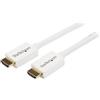 StarTech Cavo HDMI 1.4 a Parete 5m, 4K 30Hz, CL3, M/M, Bianco (HD3MM5MW)