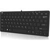 Adesso AKB-510HB tastiera USB QWERTY Inglese US Nero