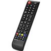 Zisemeil Telecomando universale Nordmende Nu323Ld per TV da 55 pollici 4K 18x5x2 - Telecomando di ricambio 01175N