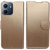 KEJI Cover Custodia per Oppo A5x 4G/Oppo A5x 5G, Cover Custodiaa Libro in Pelle Portafoglio con Supporto Flip Caso Supporto Stand Chiusura Magnetica Oppo A5x 4G/Oppo A5x 5G, Elegante (ORO)