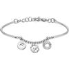 Brosway Bracciale Donna, Bracciale Rigido in Acciaio con Simbolo Cuore | Collezione Chakra - BHK382