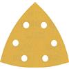 Bosch Accessories 5x Carte Abrasive Expert C470 per Legno Duro, Vernice su Legno, 93x93 mm, Grana 320, Accessorio Levigatrice a Delta