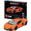 Burago BBURAGO Model Kit Lamborghini Revuelto Scala 1:24, Kit di Montaggio con 29 Pezzi, Replica Dettagliata con Licenza Ufficiale Lamborghini