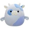 Squishmallows Mahalo La mucca blu marina (19,1 cm)