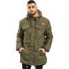 Brandit Marsh Lake Teddyparka Uomo Giacca invernale nero
