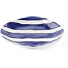 GUZZINI Piatto Dessert Riviera Melamina D 21,5 Cm Bianco Blu