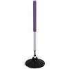 Chatonshen Palo Allenamento Basket Allenamento Sportivo Palo per Esercizi Agilità Palo con Base Antiscivolo in PVC E Schiuma Adatto Ad Atleti Bambini E Adulti, Viola, 60CM 1.2KG