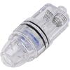 Generic Lampada da Pesca a Caduta Profonda, Luce a LED in Plastica Trasparente Resistente per la Pesca Alla Traina in Mare e in Acqua Dolce, Alimentata da Batterie AA (Blu)